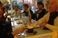 anschliessend Besuch im Rosgartenkaffee  (Foto: Kirchgemeinde Mammern)