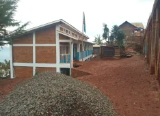 New school buildings in Bagira, Congo