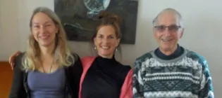 Rebekka Weber, Stefanie Senn, Peter Fischer (Foto: Sabine Aschmann)