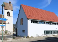 Begegnungszentrum-aussen (Foto: Kirchgemeinde Biel-Benken): Begegnungszentrum