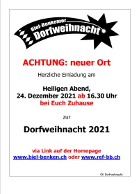 Bildschirmfoto 2021-12-04 um 14.48.49 (Foto: Kirchgemeinde Biel-Benken): Flyer Dorfwiehnacht Zuhause