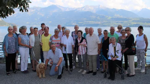 2022.08. Seniorenferien Foto: Gunten Gruppe (Foto: Kirchgemeinde Biel-Benken)
