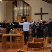 Chor im Gottesdienst (Kirchgemeinde Koblenz)
