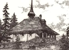 Kapelle Schwenden (Heimatstil): Skizze (Foto: Kirchgemeinde Diemtigen)